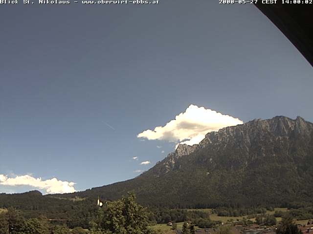 Archiv Foto Webcam Ausblick Hotel Oberwirt in Ebbs