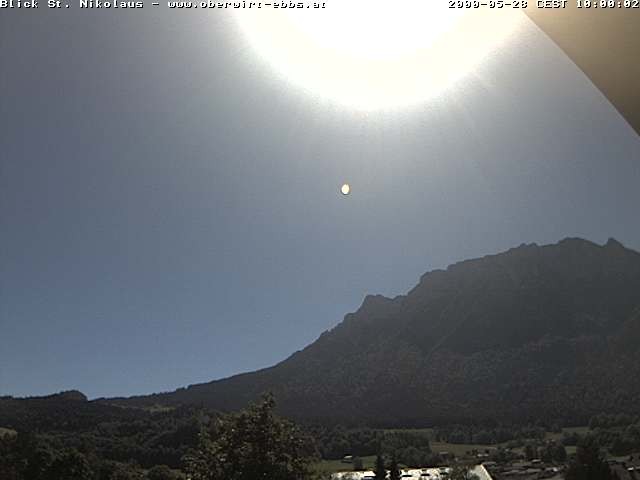 Archiv Foto Webcam Ausblick Hotel Oberwirt in Ebbs