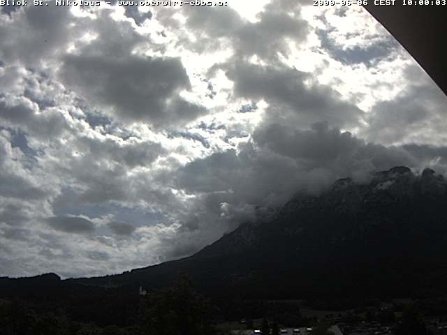 Archiv Foto Webcam Ausblick Hotel Oberwirt in Ebbs