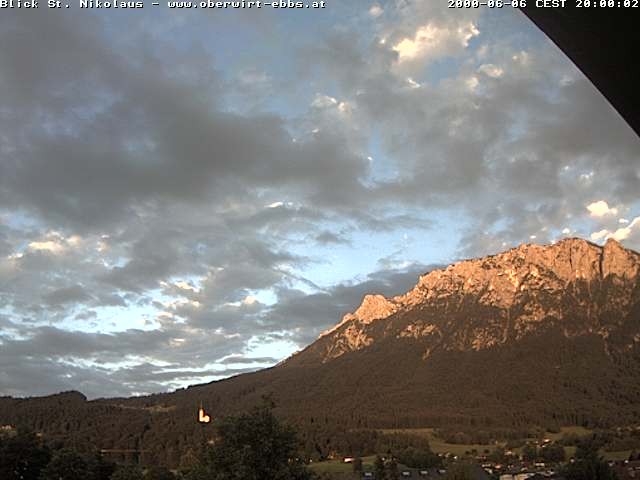 Archiv Foto Webcam Ausblick Hotel Oberwirt in Ebbs