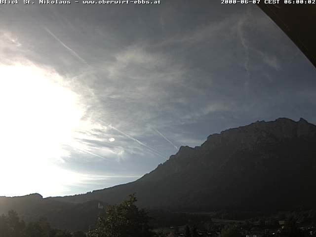 Archiv Foto Webcam Ausblick Hotel Oberwirt in Ebbs