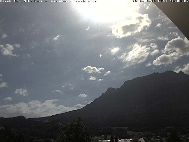 Archiv Foto Webcam Ausblick Hotel Oberwirt in Ebbs