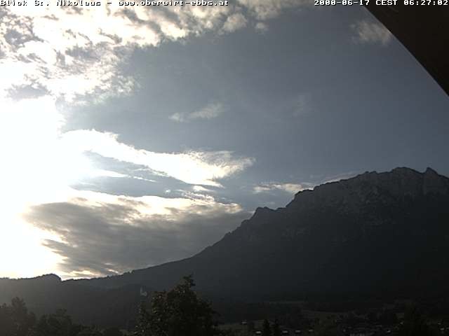 Archiv Foto Webcam Ausblick Hotel Oberwirt in Ebbs