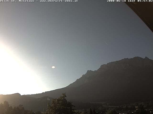 Archiv Foto Webcam Ausblick Hotel Oberwirt in Ebbs