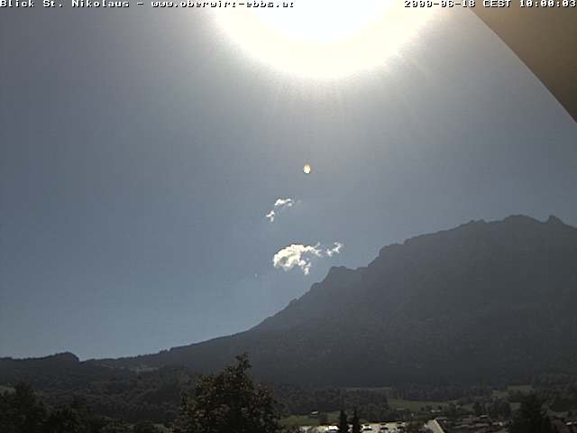 Archiv Foto Webcam Ausblick Hotel Oberwirt in Ebbs
