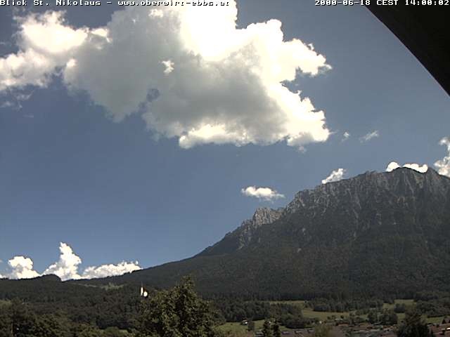 Archiv Foto Webcam Ausblick Hotel Oberwirt in Ebbs