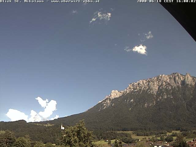 Archiv Foto Webcam Ausblick Hotel Oberwirt in Ebbs