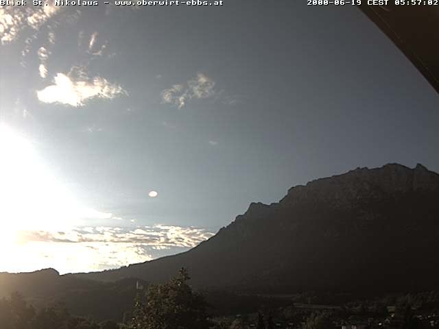 Archiv Foto Webcam Ausblick Hotel Oberwirt in Ebbs