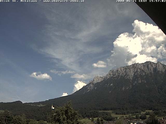 Archiv Foto Webcam Ausblick Hotel Oberwirt in Ebbs