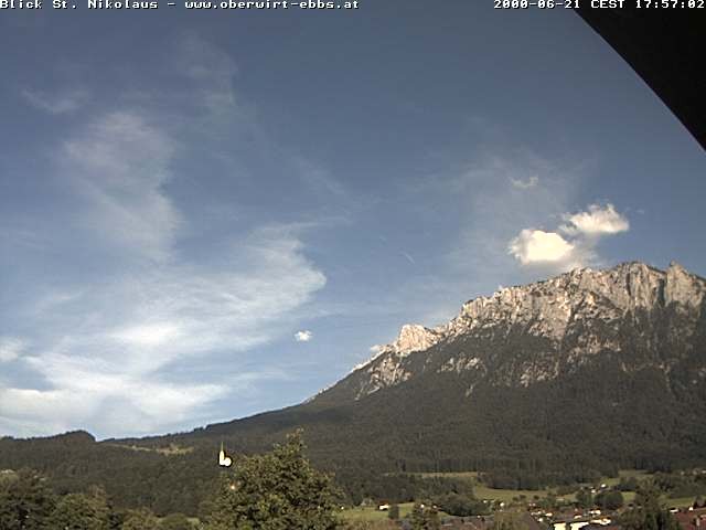 Archiv Foto Webcam Ausblick Hotel Oberwirt in Ebbs