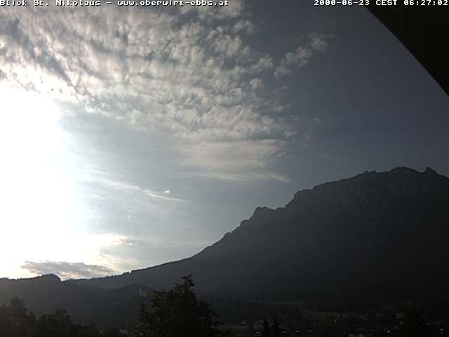 Archiv Foto Webcam Ausblick Hotel Oberwirt in Ebbs