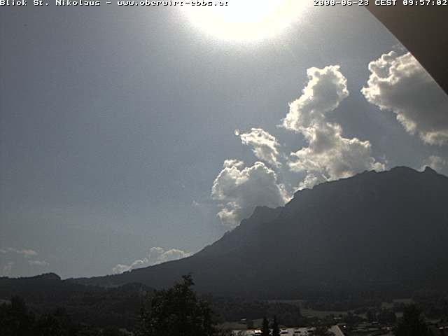 Archiv Foto Webcam Ausblick Hotel Oberwirt in Ebbs