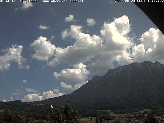 Archiv Foto Webcam Ausblick Hotel Oberwirt in Ebbs
