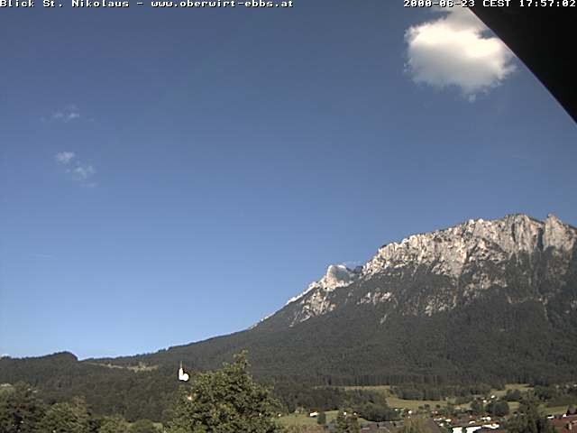 Archiv Foto Webcam Ausblick Hotel Oberwirt in Ebbs