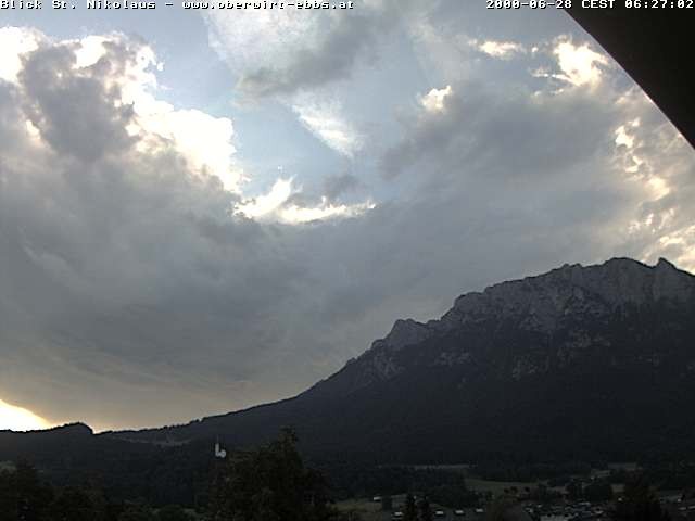 Archiv Foto Webcam Ausblick Hotel Oberwirt in Ebbs