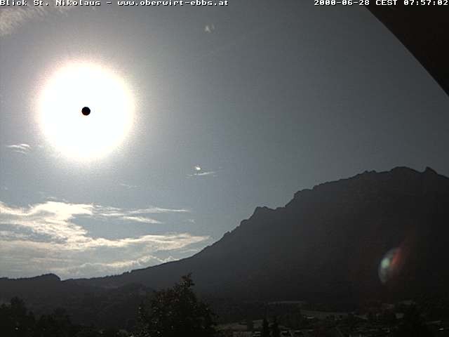 Archiv Foto Webcam Ausblick Hotel Oberwirt in Ebbs