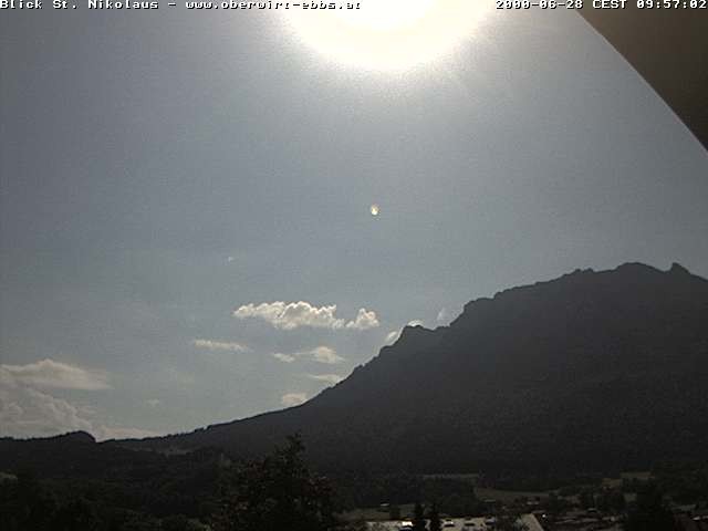 Archiv Foto Webcam Ausblick Hotel Oberwirt in Ebbs