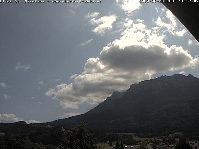 Archiv Foto Webcam Ausblick Hotel Oberwirt in Ebbs