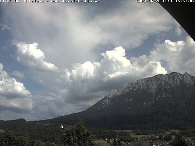 Archiv Foto Webcam Ausblick Hotel Oberwirt in Ebbs