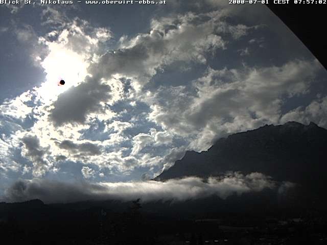 Archiv Foto Webcam Ausblick Hotel Oberwirt in Ebbs