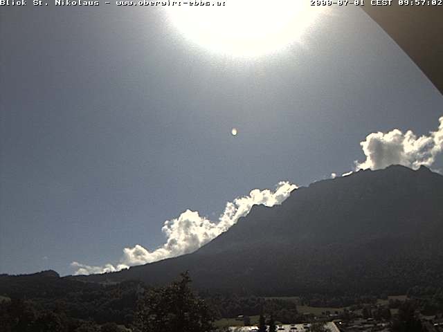 Archiv Foto Webcam Ausblick Hotel Oberwirt in Ebbs