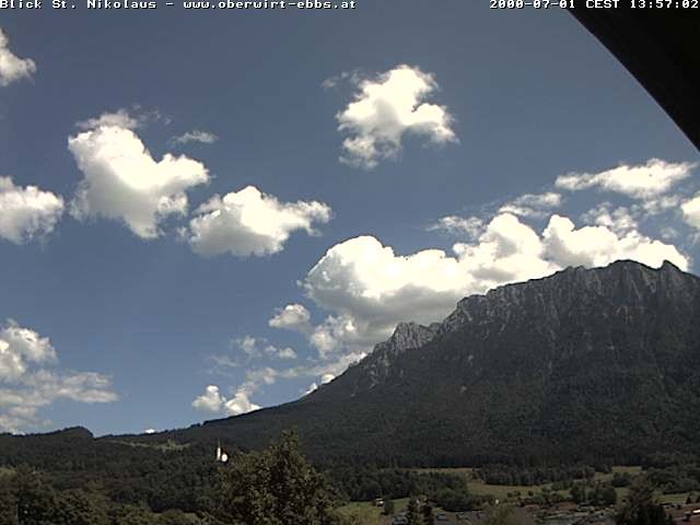 Archiv Foto Webcam Ausblick Hotel Oberwirt in Ebbs