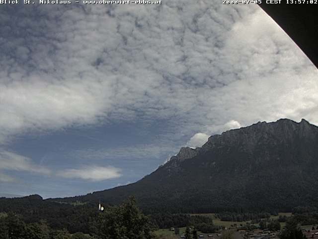 Archiv Foto Webcam Ausblick Hotel Oberwirt in Ebbs