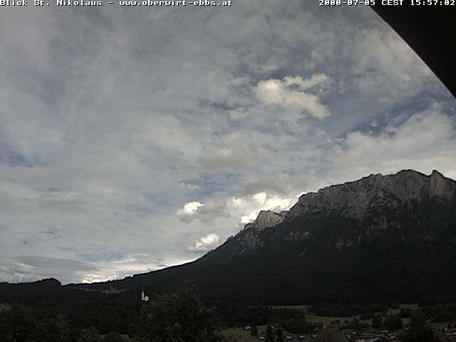 Archiv Foto Webcam Ausblick Hotel Oberwirt in Ebbs