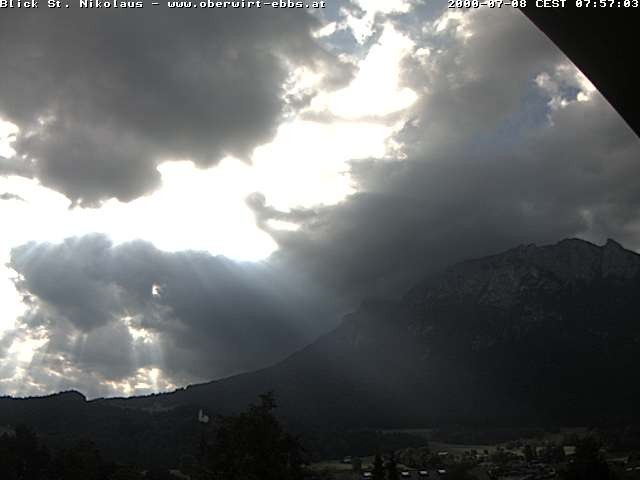 Archiv Foto Webcam Ausblick Hotel Oberwirt in Ebbs