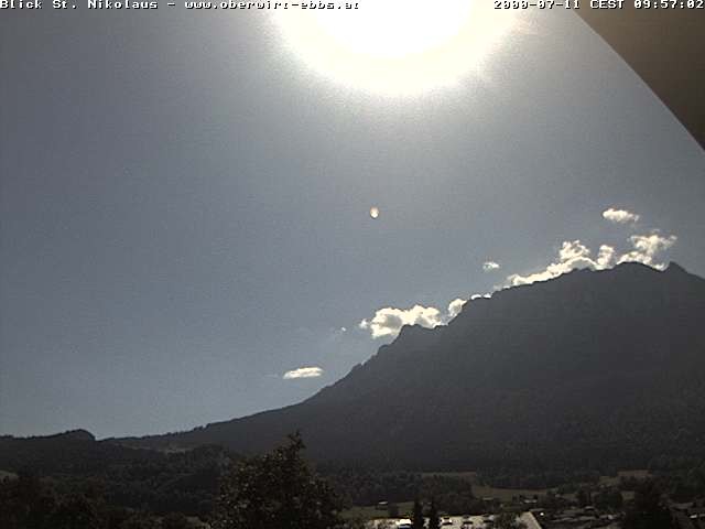 Archiv Foto Webcam Ausblick Hotel Oberwirt in Ebbs