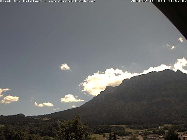 Archiv Foto Webcam Ausblick Hotel Oberwirt in Ebbs