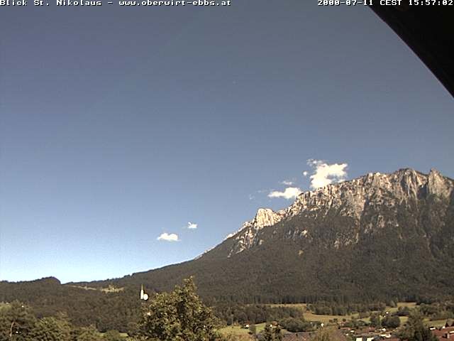 Archiv Foto Webcam Ausblick Hotel Oberwirt in Ebbs