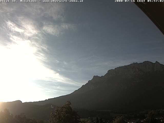 Archiv Foto Webcam Ausblick Hotel Oberwirt in Ebbs