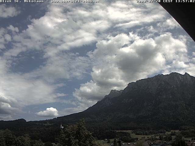 Archiv Foto Webcam Ausblick Hotel Oberwirt in Ebbs