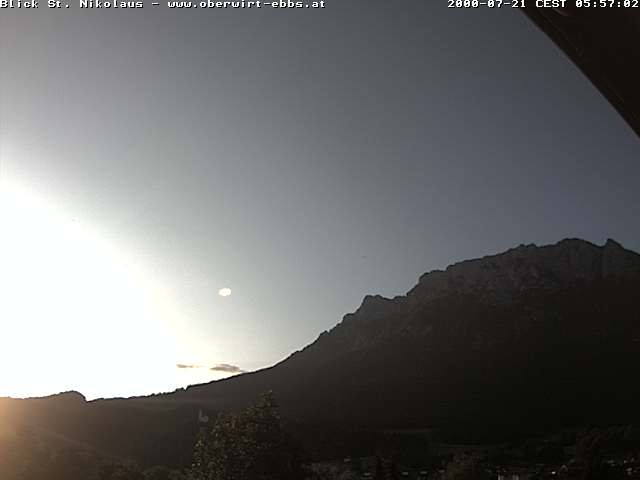 Archiv Foto Webcam Ausblick Hotel Oberwirt in Ebbs