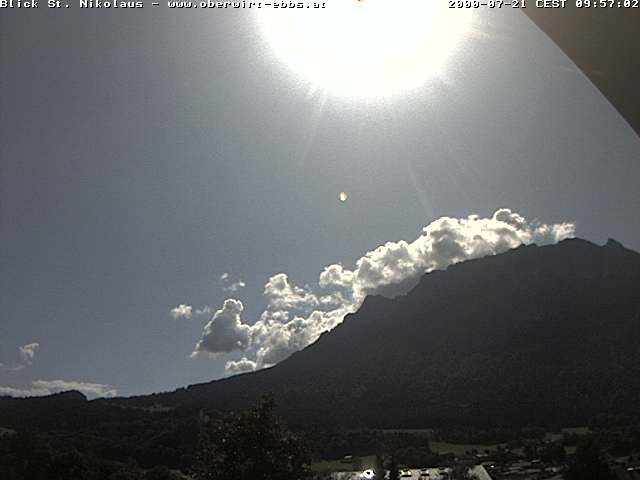 Archiv Foto Webcam Ausblick Hotel Oberwirt in Ebbs