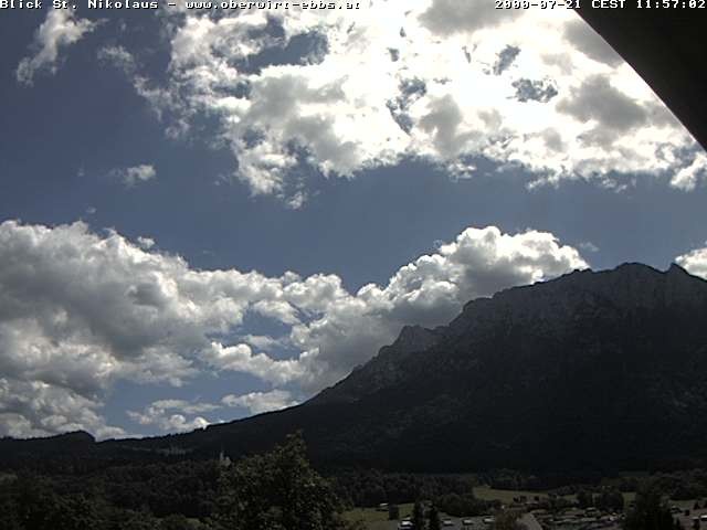 Archiv Foto Webcam Ausblick Hotel Oberwirt in Ebbs