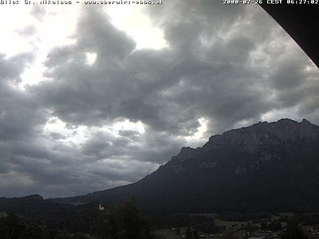 Archiv Foto Webcam Ausblick Hotel Oberwirt in Ebbs