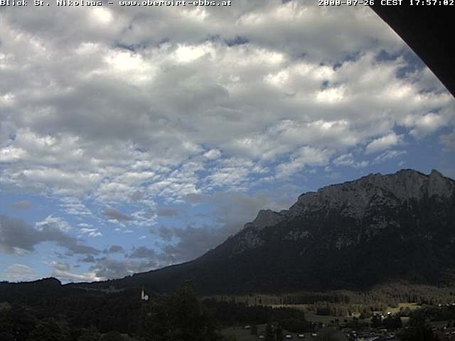 Archiv Foto Webcam Ausblick Hotel Oberwirt in Ebbs