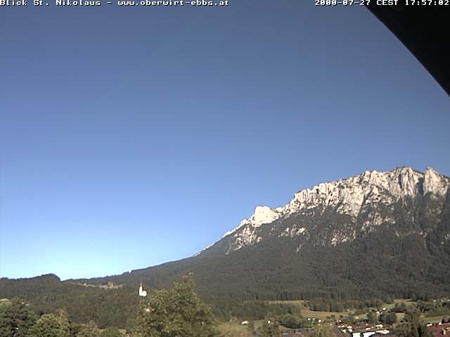 Archiv Foto Webcam Ausblick Hotel Oberwirt in Ebbs