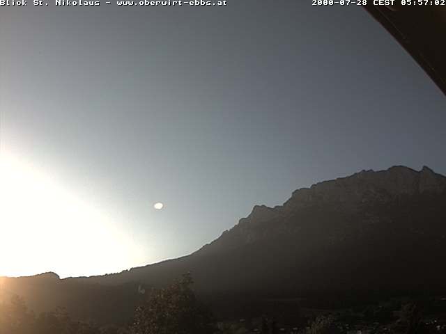 Archiv Foto Webcam Ausblick Hotel Oberwirt in Ebbs