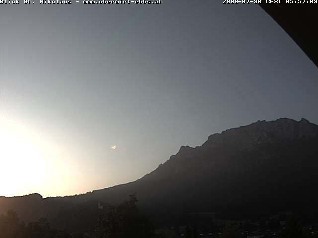 Archiv Foto Webcam Ausblick Hotel Oberwirt in Ebbs