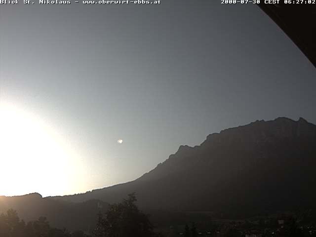 Archiv Foto Webcam Ausblick Hotel Oberwirt in Ebbs