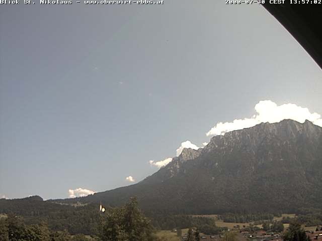 Archiv Foto Webcam Ausblick Hotel Oberwirt in Ebbs