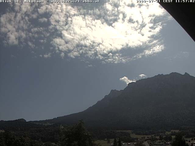 Archiv Foto Webcam Ausblick Hotel Oberwirt in Ebbs