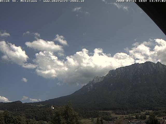 Archiv Foto Webcam Ausblick Hotel Oberwirt in Ebbs