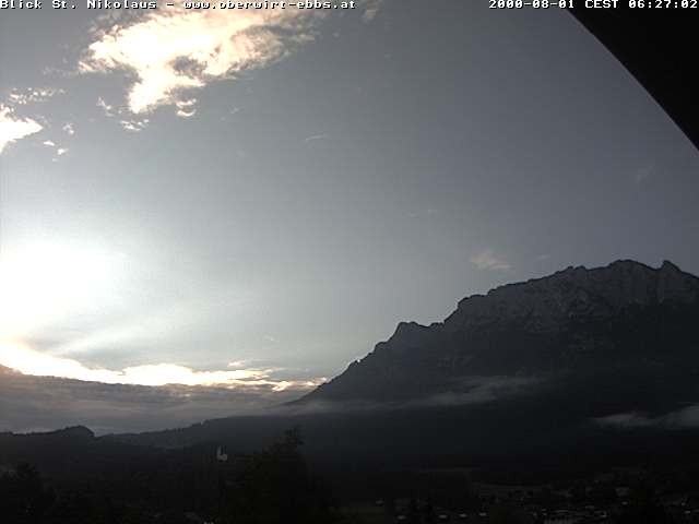 Archiv Foto Webcam Ausblick Hotel Oberwirt in Ebbs