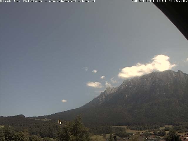 Archiv Foto Webcam Ausblick Hotel Oberwirt in Ebbs