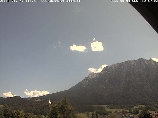 Archiv Foto Webcam Ausblick Hotel Oberwirt in Ebbs