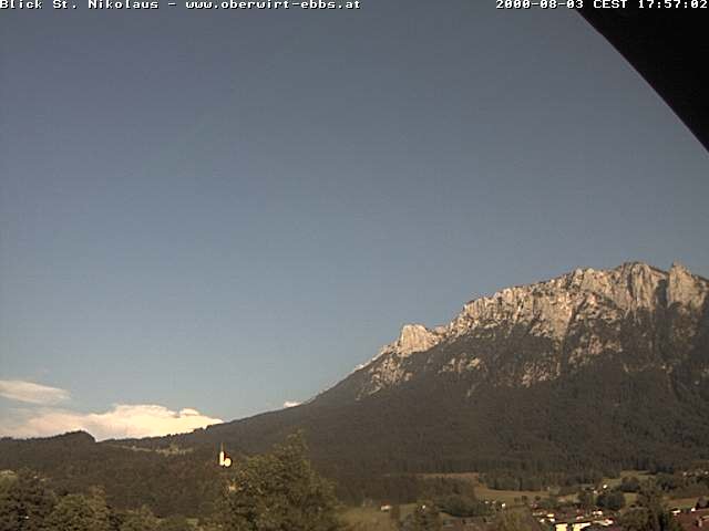 Archiv Foto Webcam Ausblick Hotel Oberwirt in Ebbs